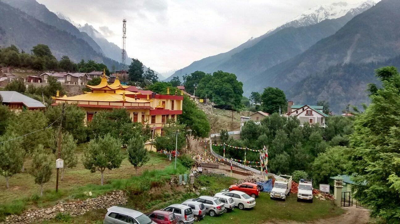 Hotel Mount Kailash at sunrise
